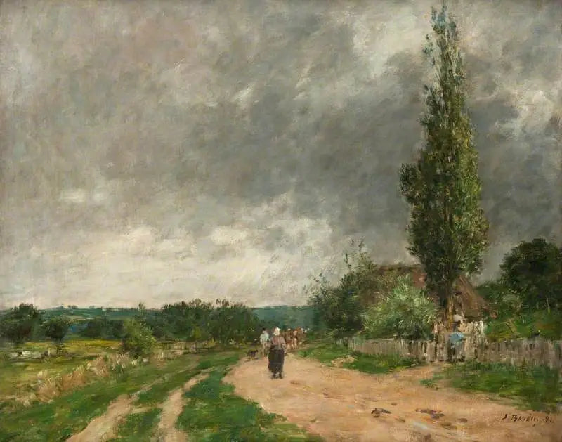 Deauvillevej - Eugène Boudin