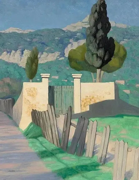 Route de Sainte-Anne og Faron - Félix Vallotton
