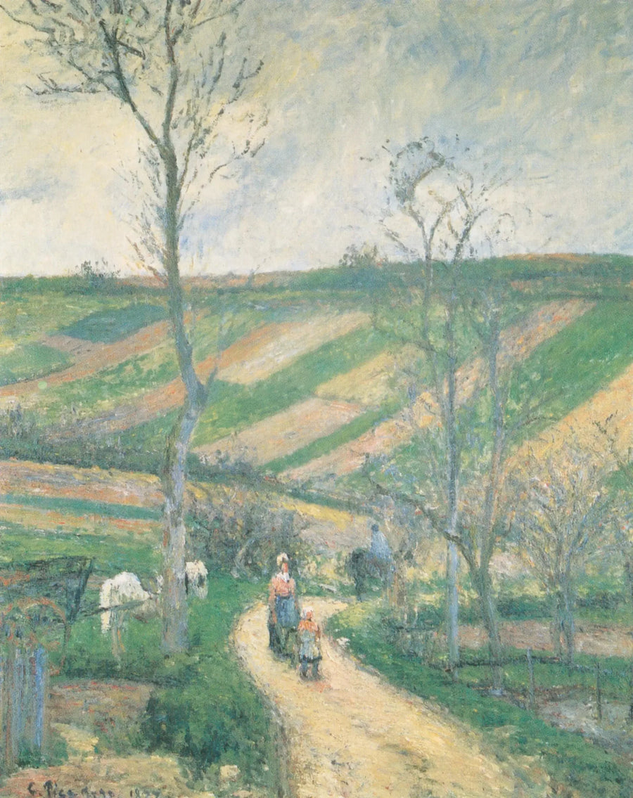 Rute til Fond de L'Hermitage, Pontoise - Camille Pissarro