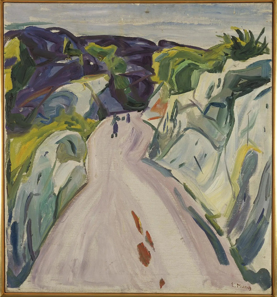 Rute nær Kragerø - Edvard Munch