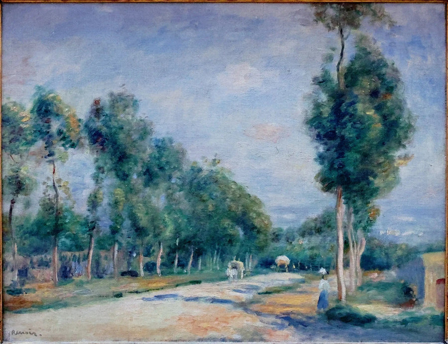 Rute fra Versailles til Louveciennes - Pierre-Auguste Renoir