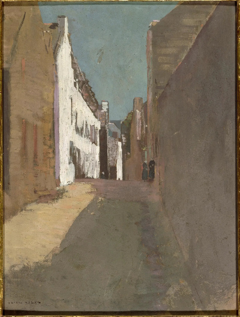 Gade i Douarnenez - Odilon Redon