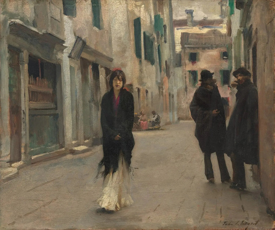 Gade i Venedig - John Singer Sargent
