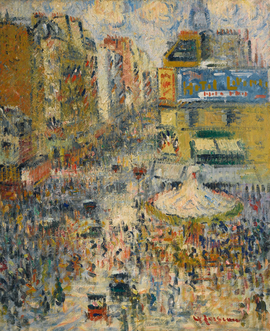 RUE DE CLIGNANCOURT, SOL, DEN 14. JULI - Gustave Loiseau