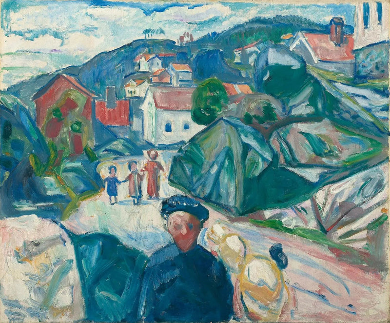 Kragerø Gade - Edvard Munch