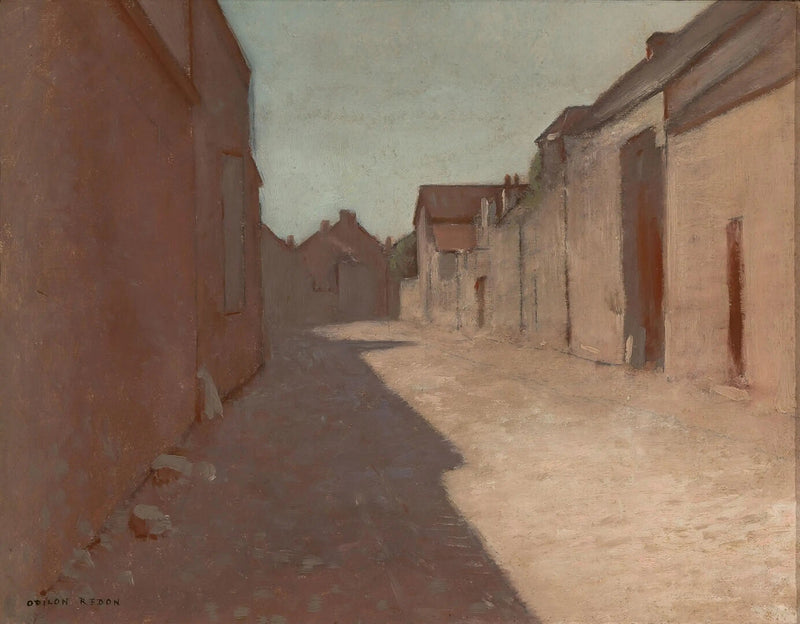 Landsbygade - Odilon Redon