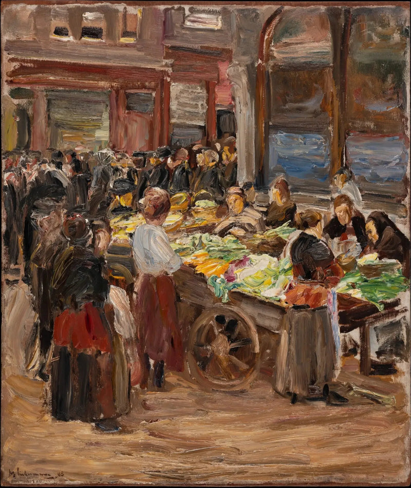 Amsterdam Jødiske Gade - Max Liebermann