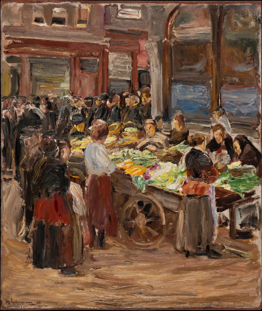 Amsterdam Jødiske Gade - Max Liebermann
