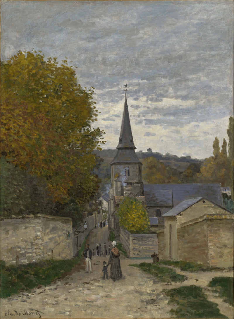 Gade i Sainte-Adresse W98 - Claude Monet