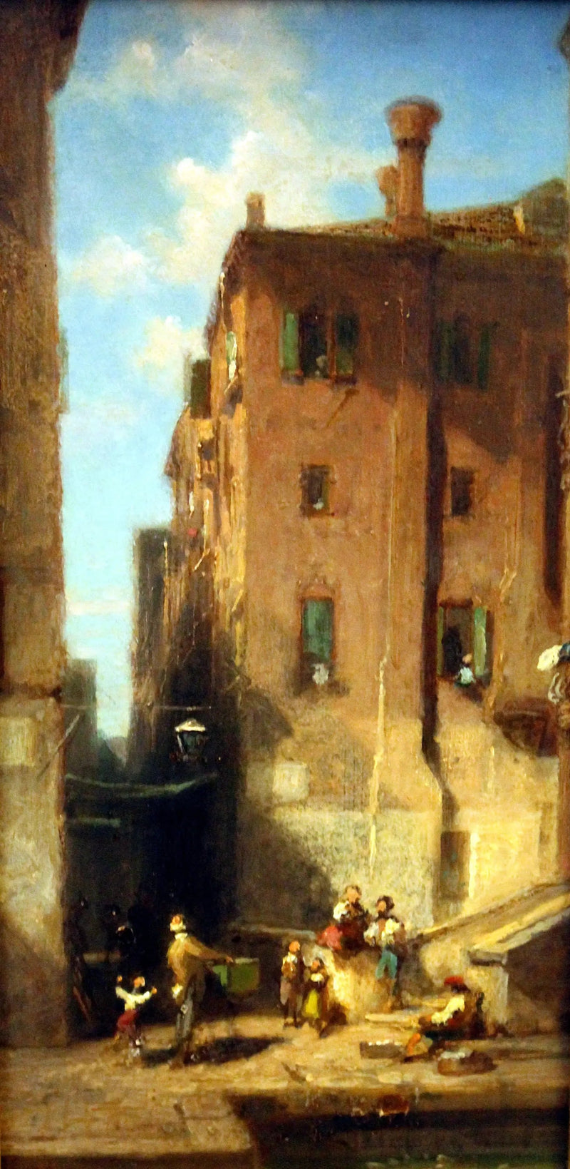 Venedigs Gade - Carl Spitzweg