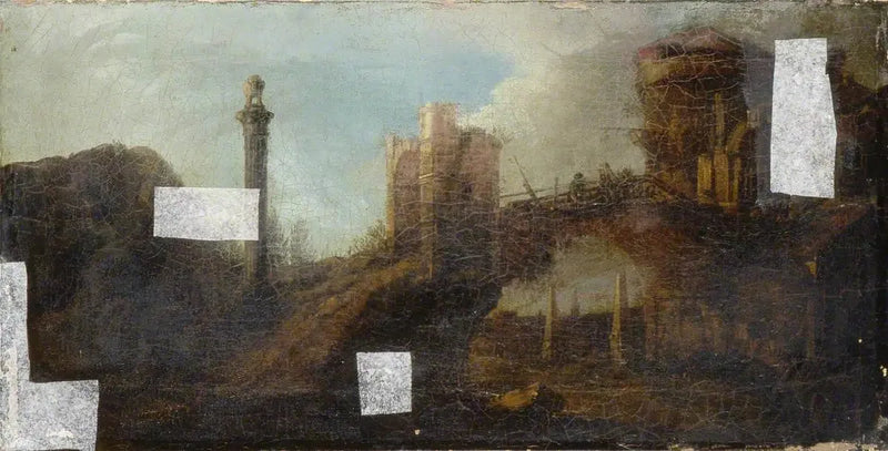 Klassiske ruiner - Canaletto