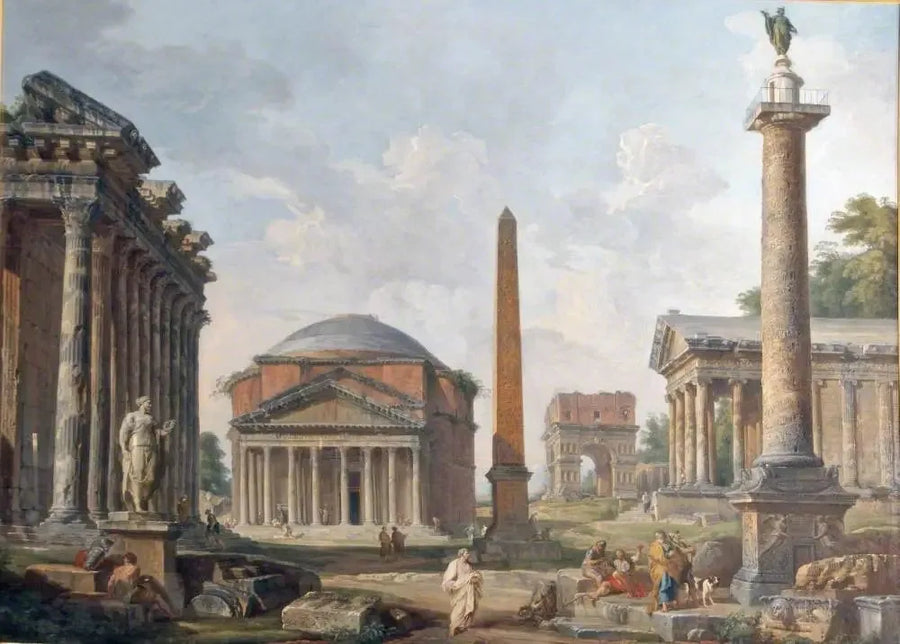 Røvere af Rom - Giovanni Paolo Panini