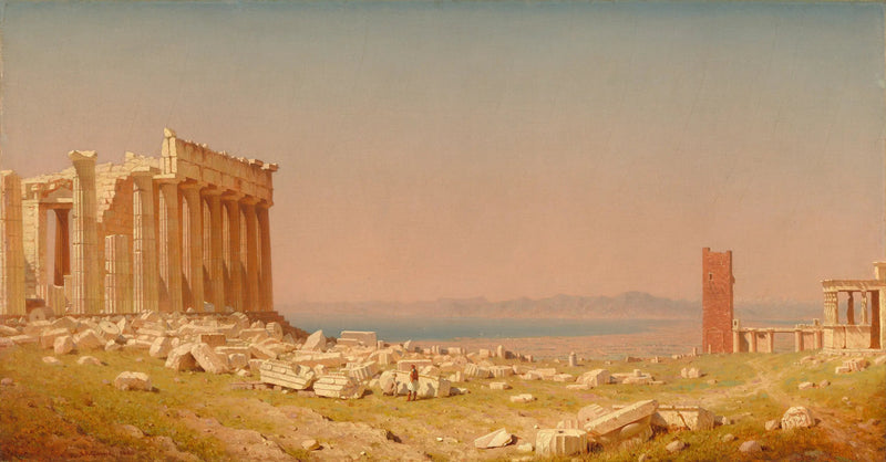 Parthenon-ruiner - Sanford Robinson Gifford