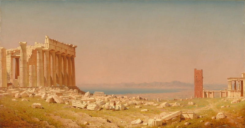 Parthenon-ruiner - Sanford Robinson Gifford