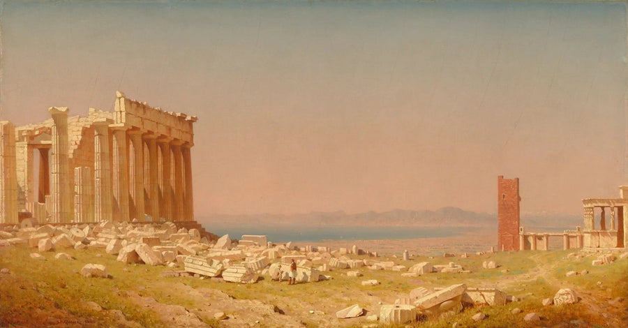 Parthenon-ruiner - Sanford Robinson Gifford