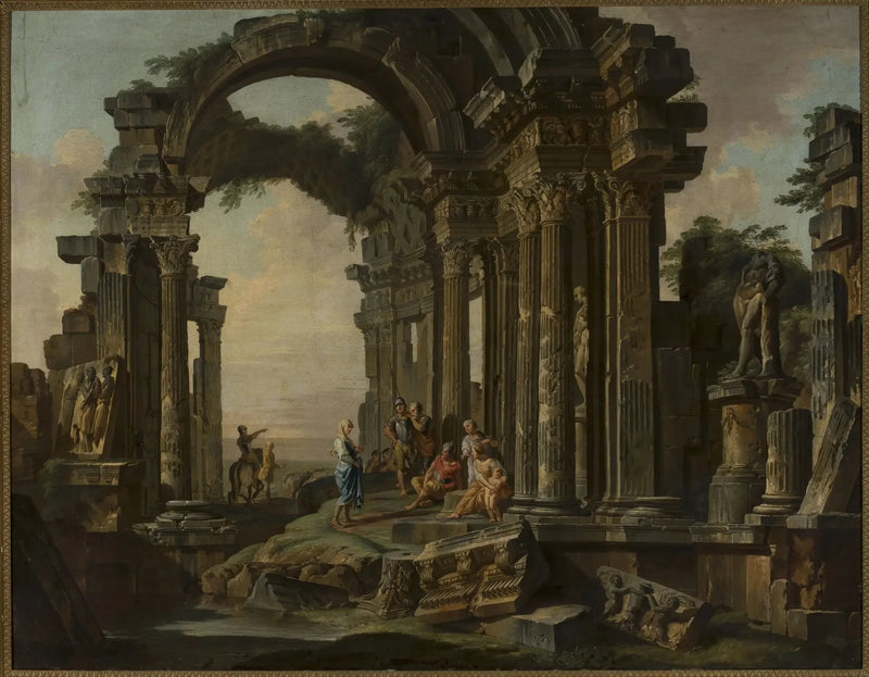 romerske ruiner - Giovanni Paolo Panini