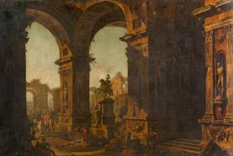 romerske ruiner - Giovanni Paolo Panini