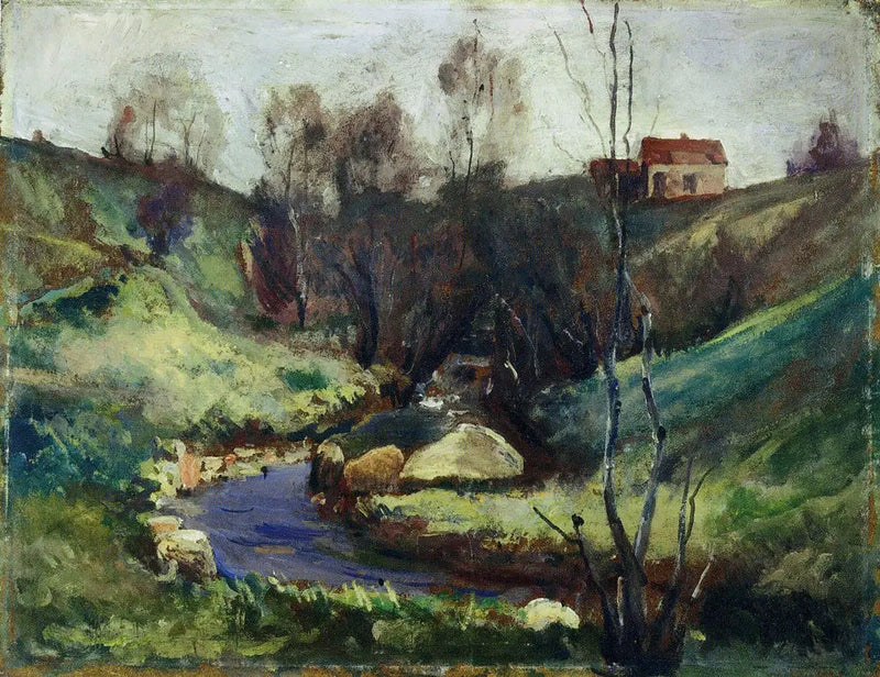 Bæk om foråret - Edvard Munch