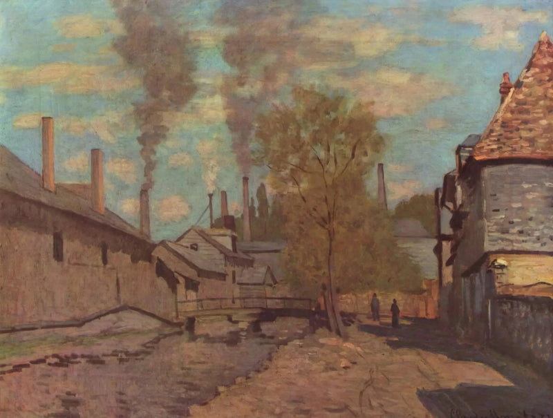 Robec-bækken - Claude Monet