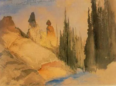 Ruisseau Tower - Thomas Moran - Alpha Reproduction