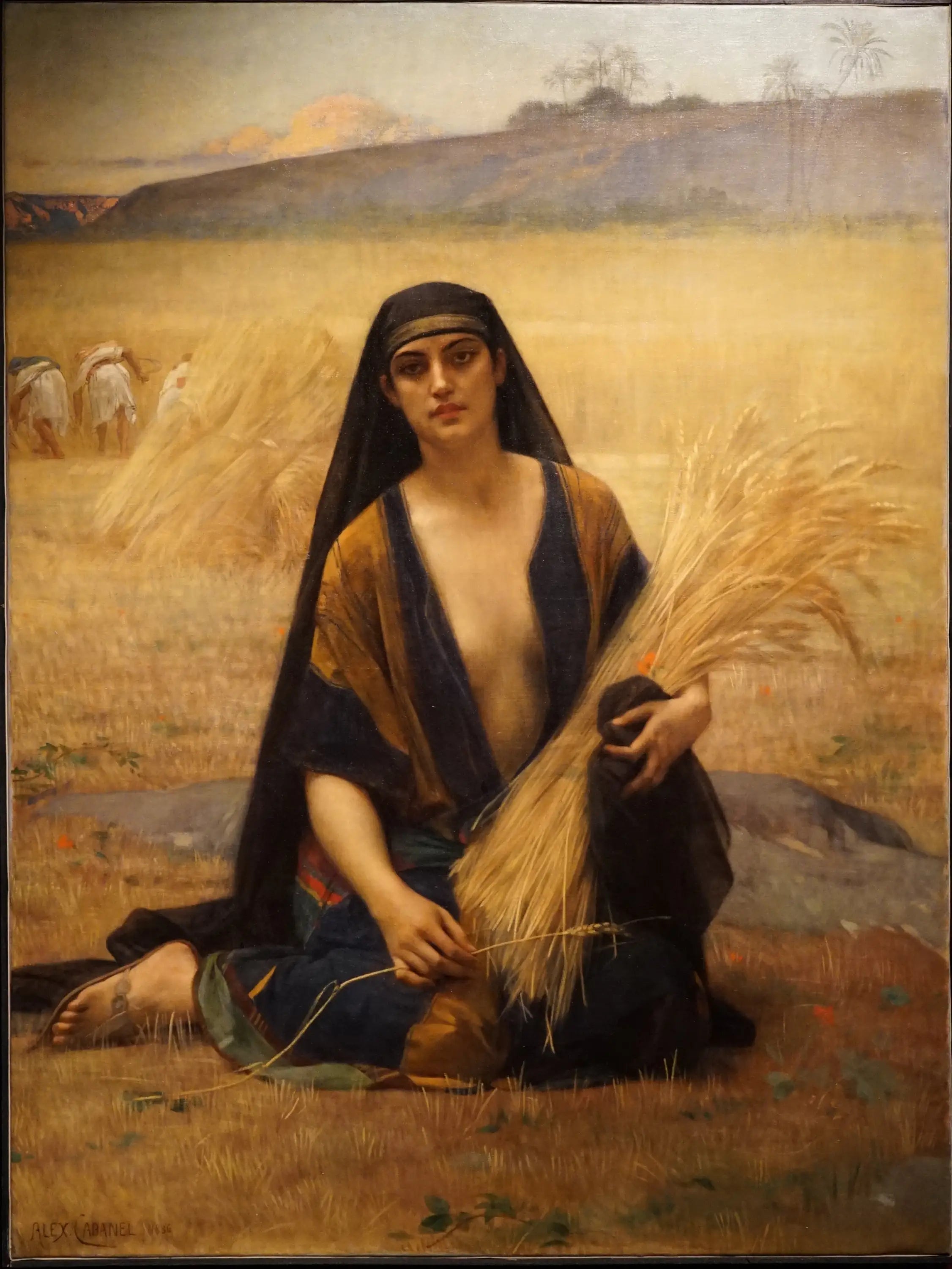 Ruth glanant dans les champs de Booz - Alexandre Cabanel - Alpha Reproduction
