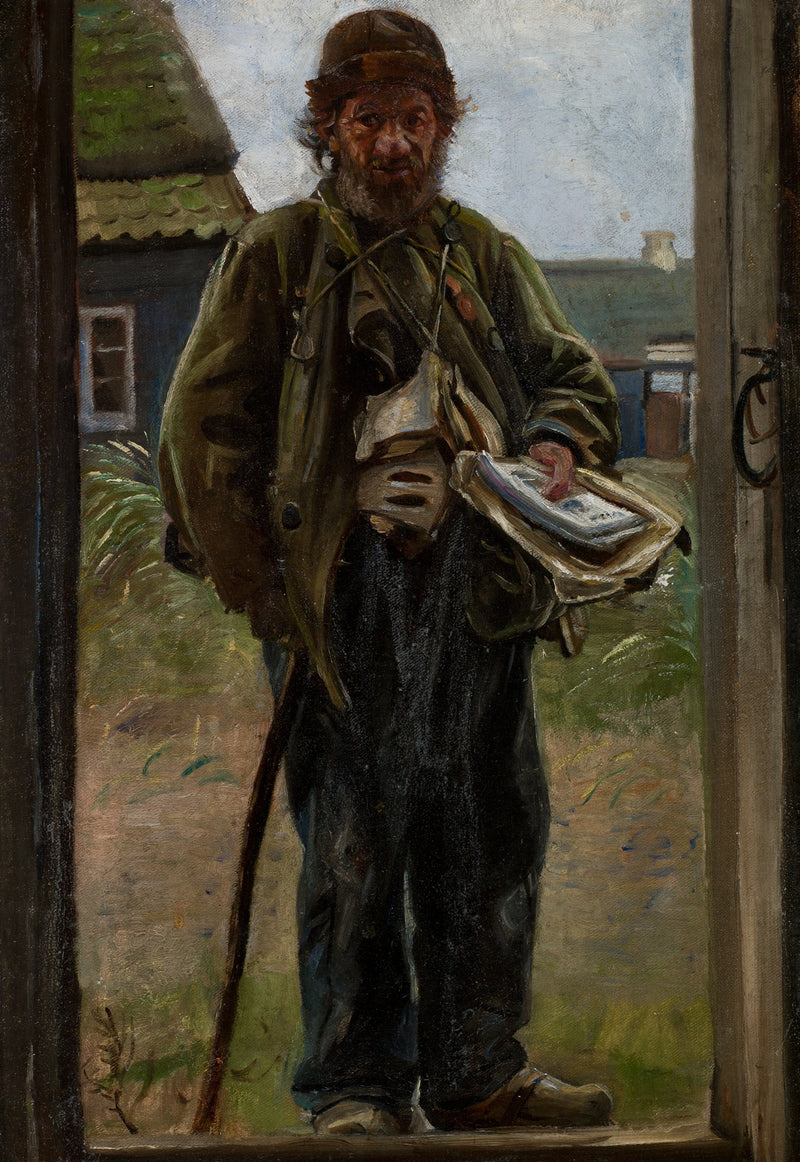 S��ren Bondhagen sælger ballader. -Michael Peter Ancher