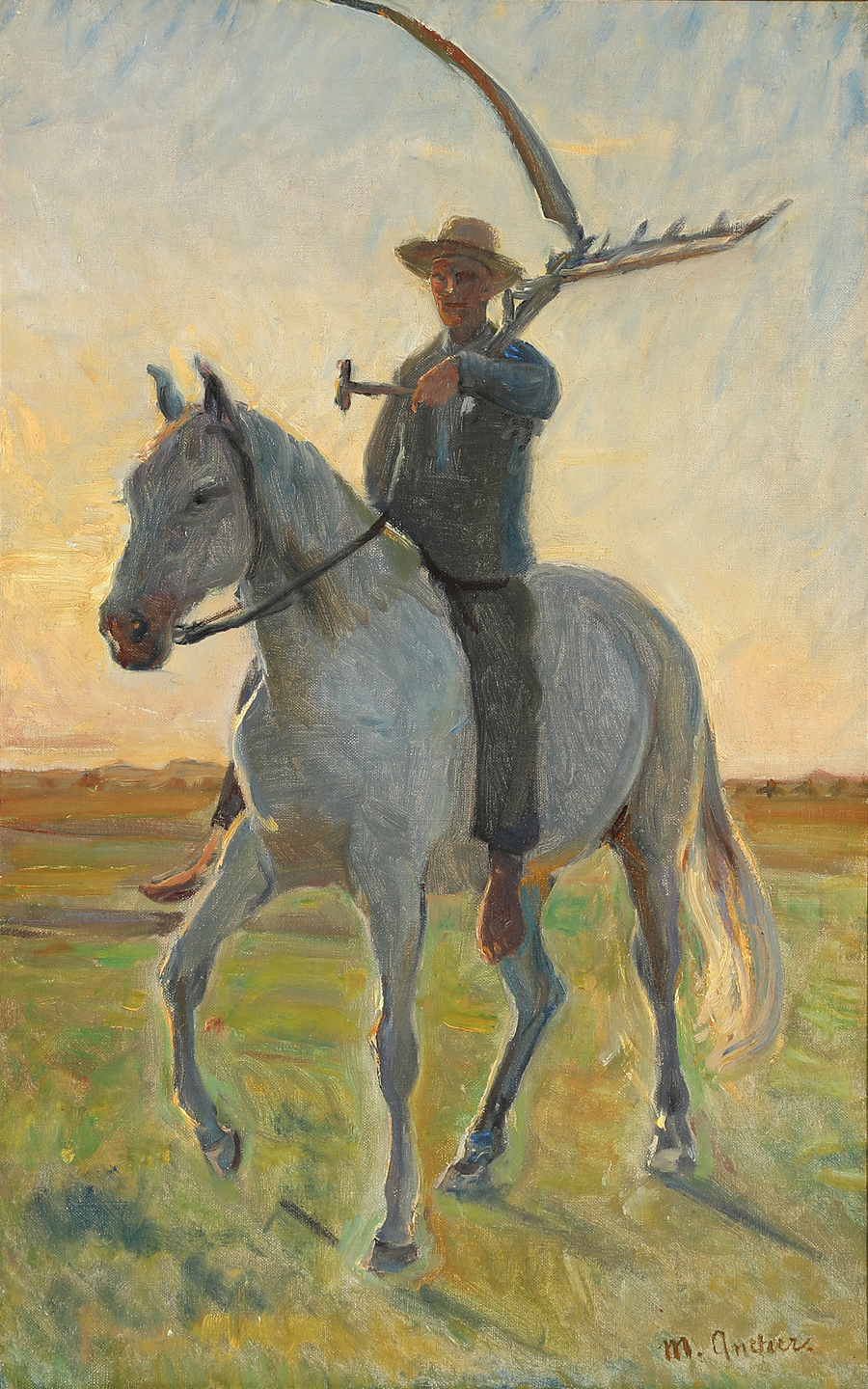 Seren ��rytteren��. -Michael Peter Ancher