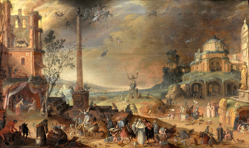 Sabbat des sorcières - Claes Jacobsz. van der Heck