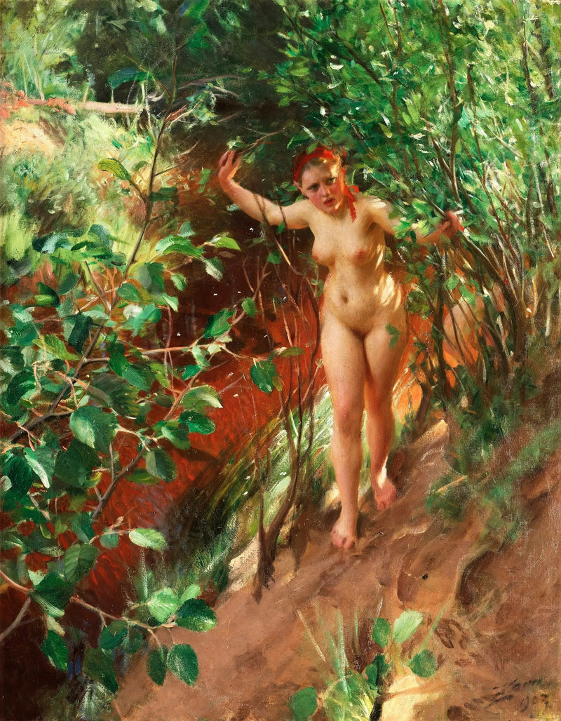 Rød sand - Anders Zorn