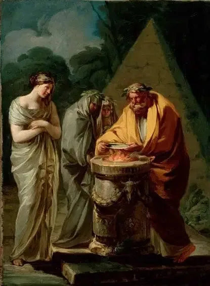 Ofre til Vesta - Francisco de Goya