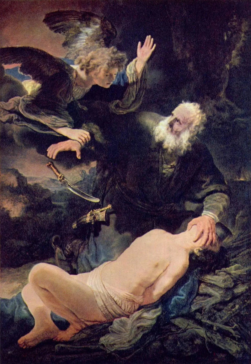 Isaks ofring - Rembrandt