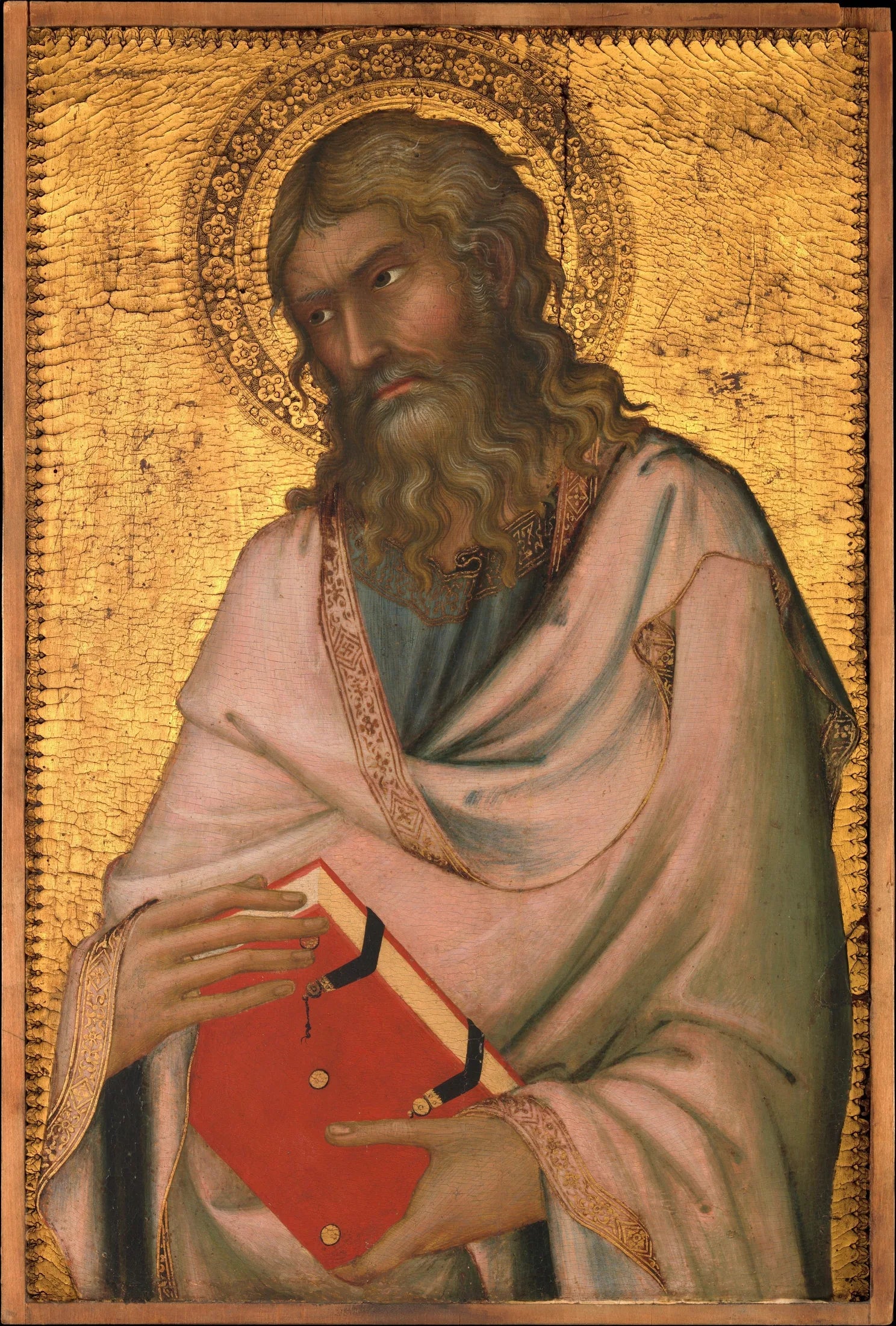 Saint André - Simone Martini image 1 copie de tableau peinte à la main
