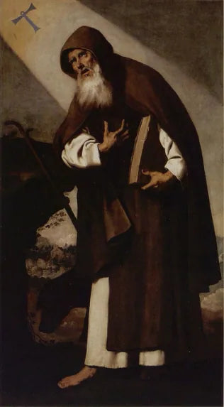 Saint Antoine Abbé - Francisco de Zurbarán