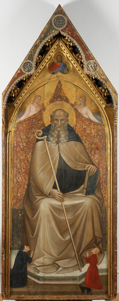 Saint Antoine, indviet abbed - Spinello Aretino
