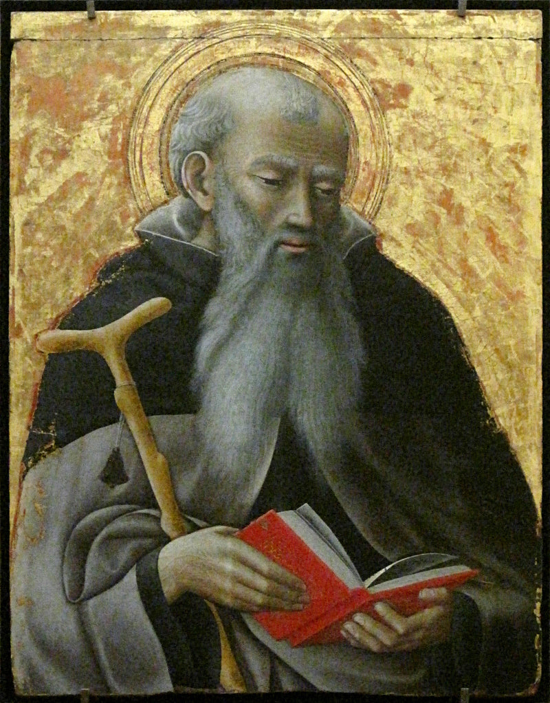 Saint Antoine abbed - Mester af Osservanza