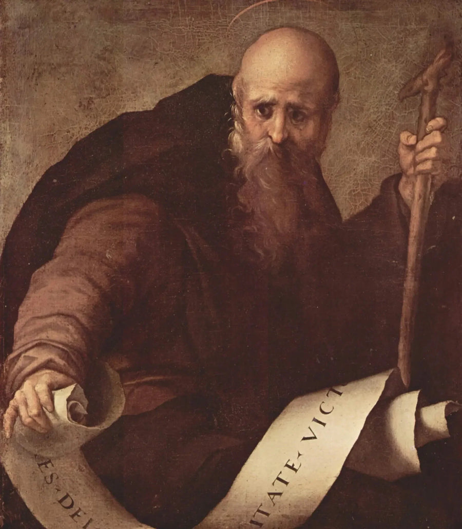 Saint Antoine abbedi - Pontormo