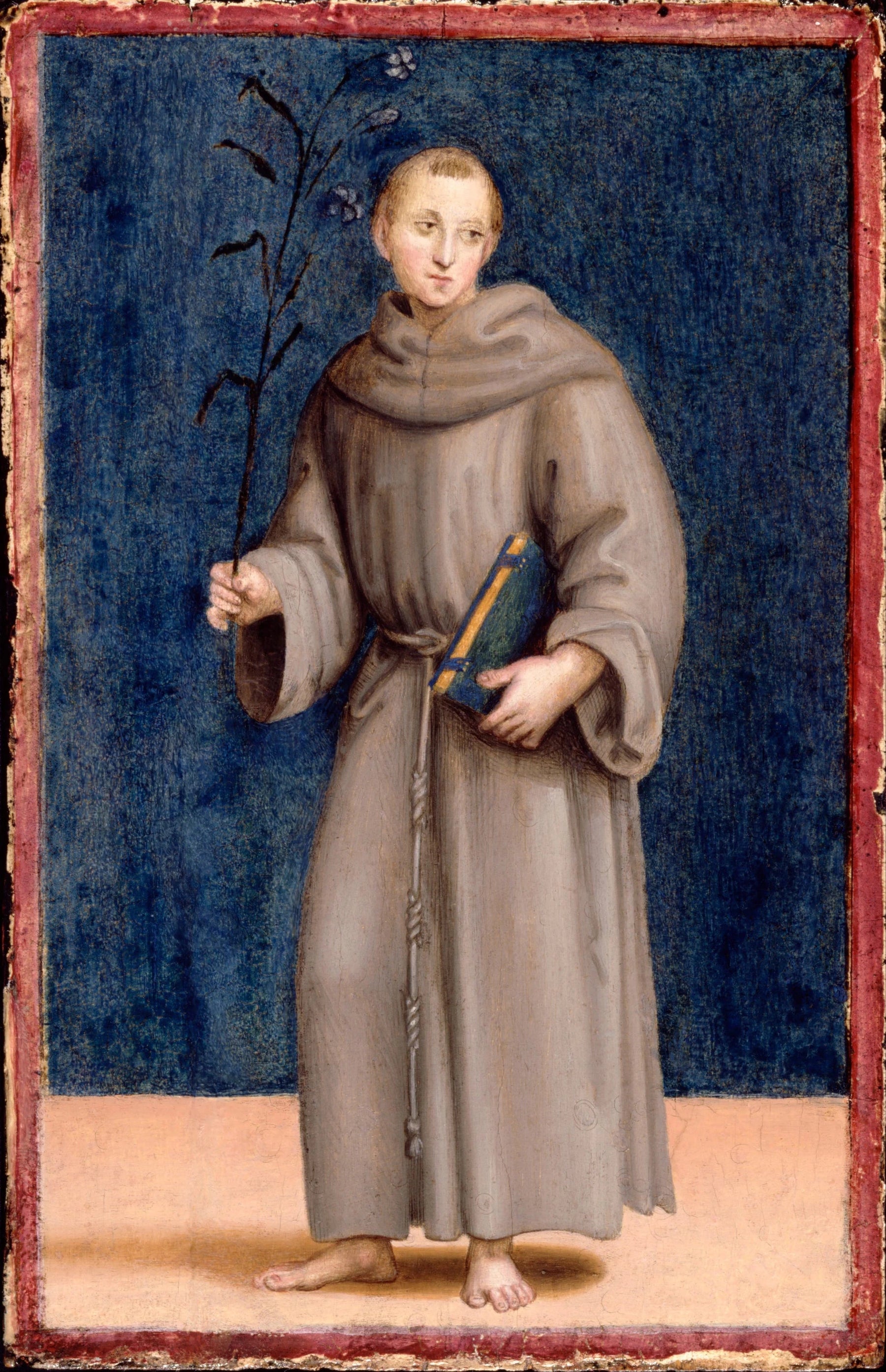 Saint Antoine de Padoue, panneau de la prédelle du retable Colonna, Raphaël