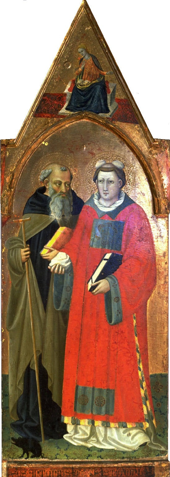 Saint-Antoine og Saint-Étienne - Bicci di Lorenzo