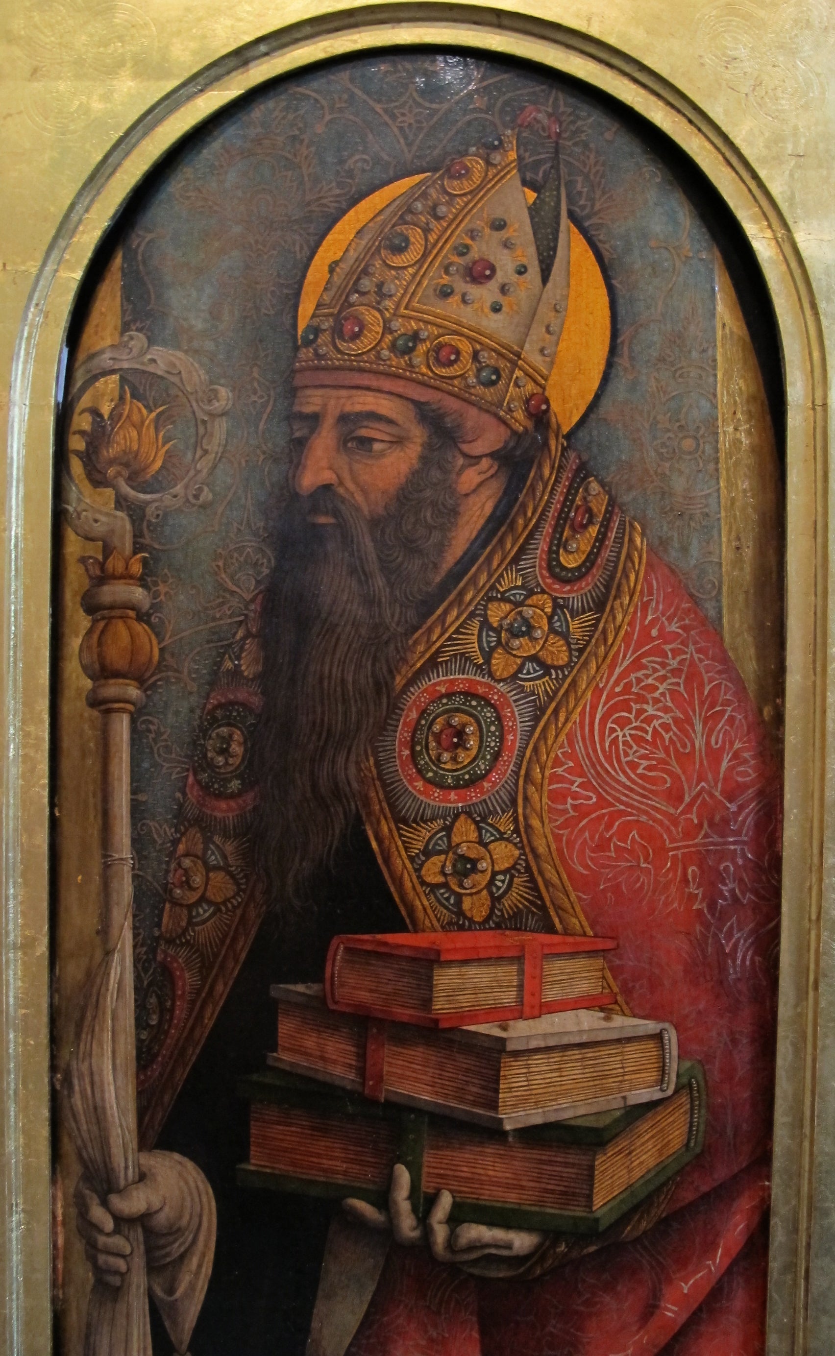 Saint Augustin - Carlo Crivelli - Alpha Reproduction