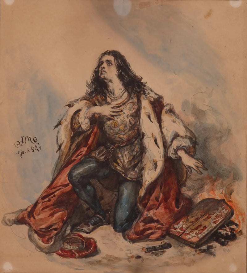 Saint Casimir - Polsk tronfølger - Jan Matejko