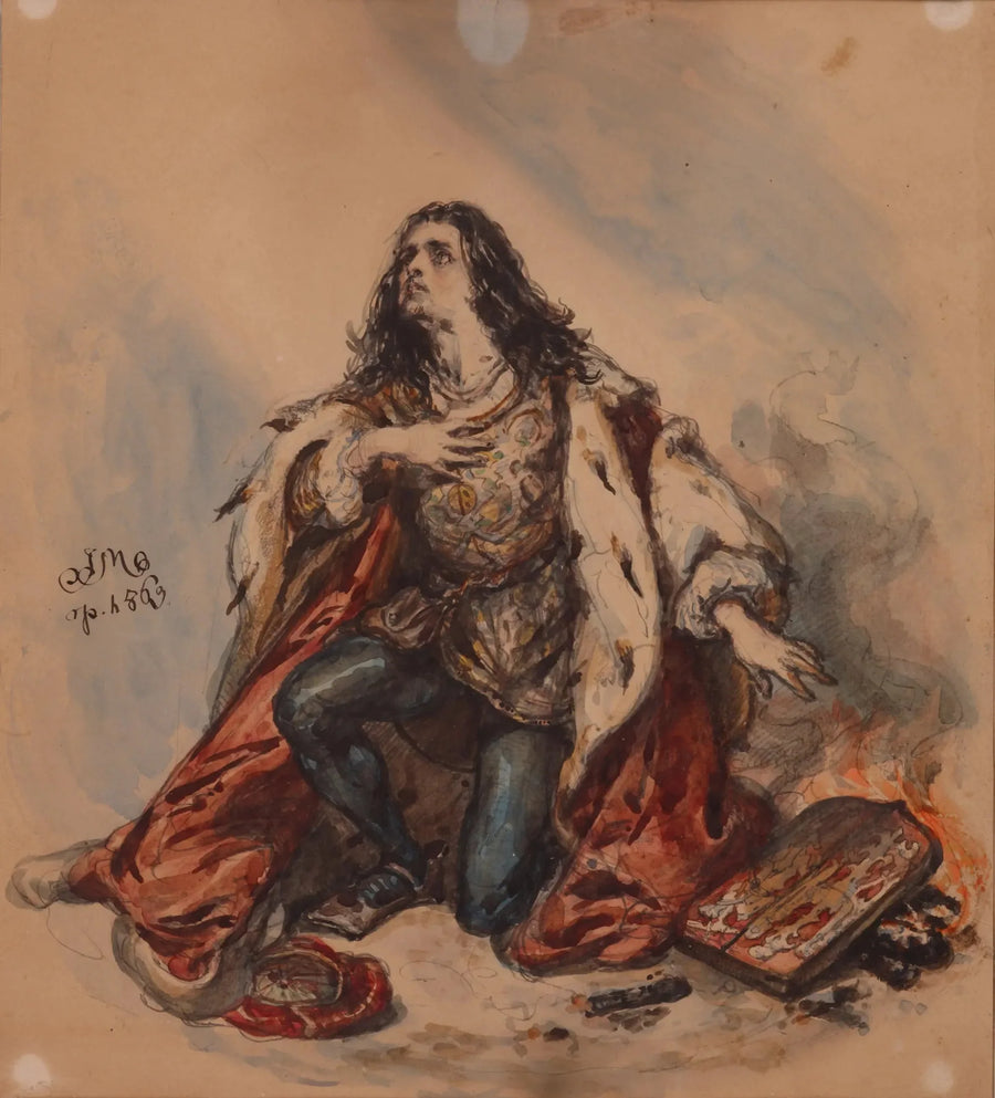 Saint Casimir - Polsk tronfølger - Jan Matejko