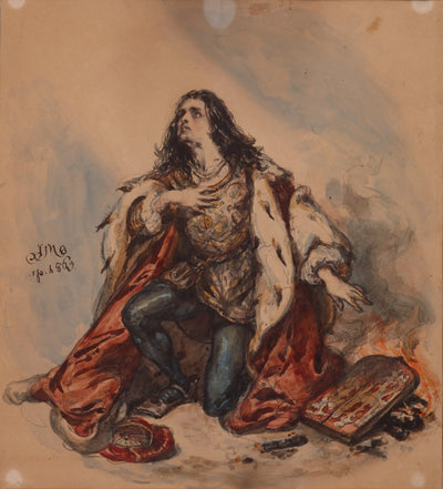 Saint Casimir - Prince héritier polonais - Jan Matejko - Alpha Reproduction