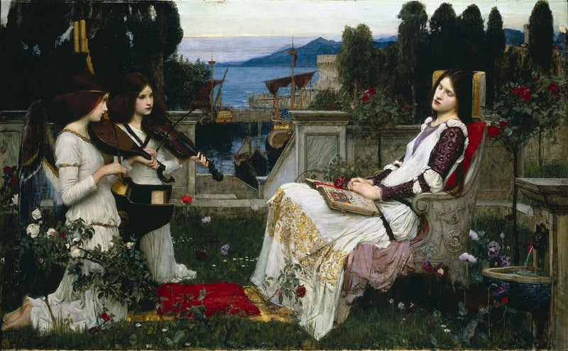 Sankt Cecilia - John William Waterhouse