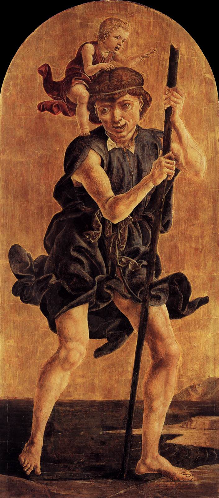 Saint Christophe - Cosmè Tura