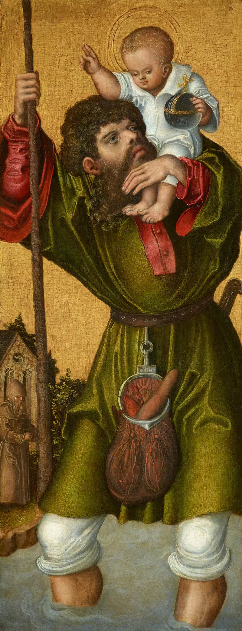Saint Christophe - Lucas Cranach den Ældre