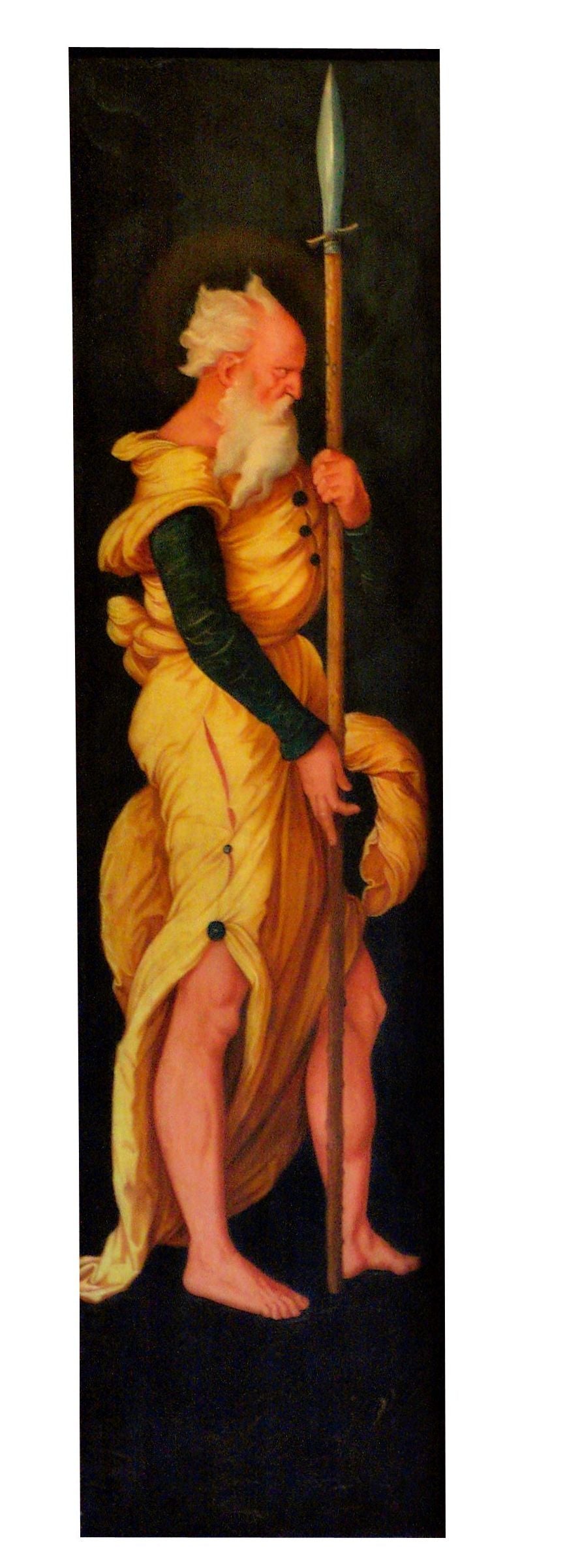 Saint stående - Hans Baldung Grien