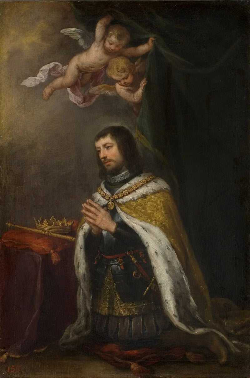 Saint Ferdinand, konge af Kastilien, León og Asturien - Bartolomé Esteban Murillo