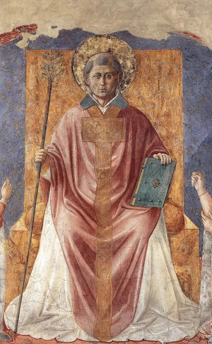 Saint Fortunat indviet - Benozzo Gozzoli