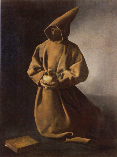 Saint François à genoux - Francisco de Zurbarán