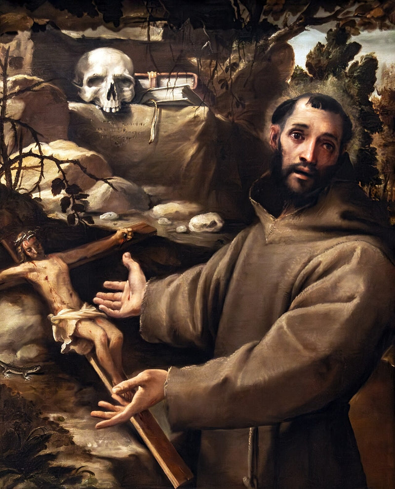 Sankt Fransiskus - Annibale Carracci